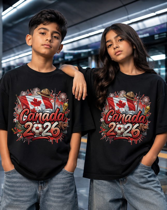 Canada 2026 FIFA World Cup Kids Fan T-Shirt