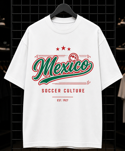Mexico Soccer Culture Est. 1927 Kids Fan T-Shirt