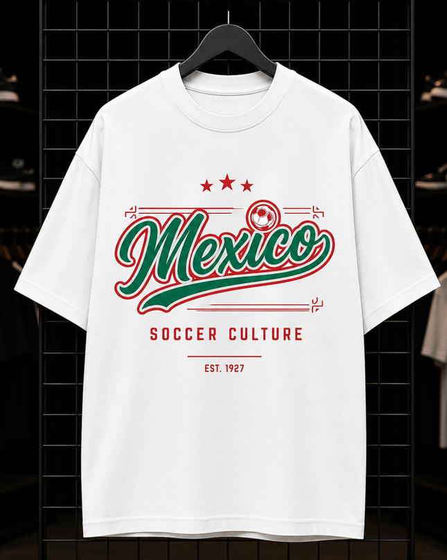 Mexico Soccer Culture Est. 1927 Kids Fan T-Shirt