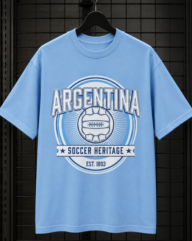 Argentina Soccer Heritage Est. 1893 Unisex Fan T-Shirt