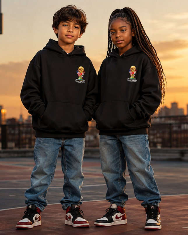 Team Canada #19 and #20 Kids Fan Hoodie