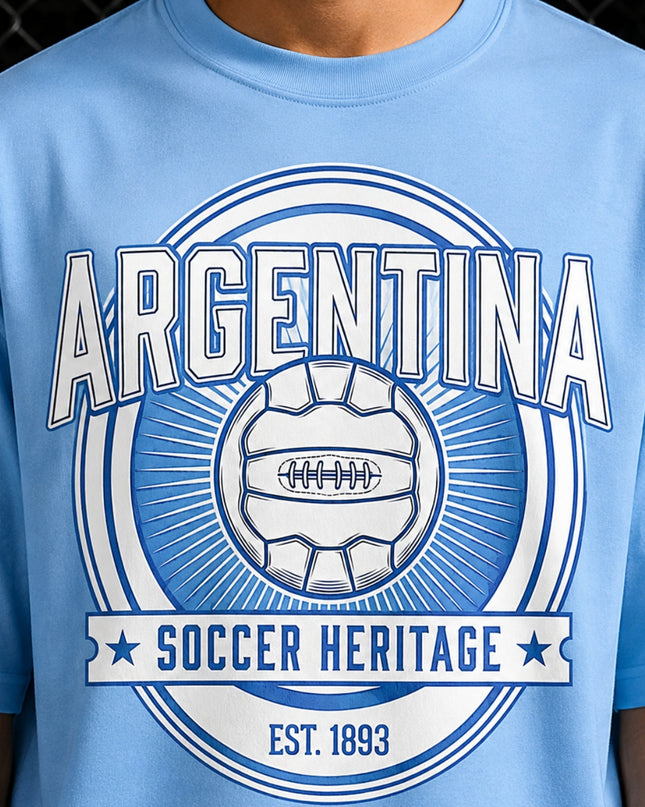 Argentina Soccer Heritage Est. 1893 Unisex Fan T-Shirt
