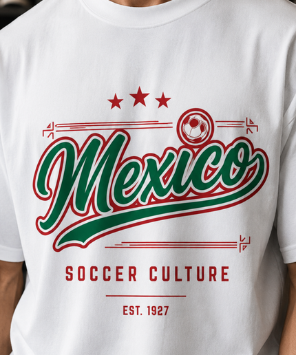 Mexico Soccer Culture Est. 1927 Kids Fan T-Shirt