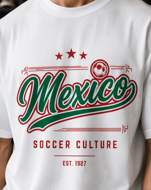 Mexico Soccer Culture Est. 1927 Kids Fan T-Shirt