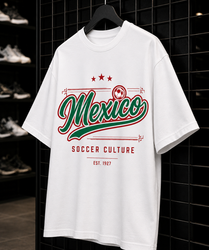 Mexico Soccer Culture Est. 1927 Kids Fan T-Shirt