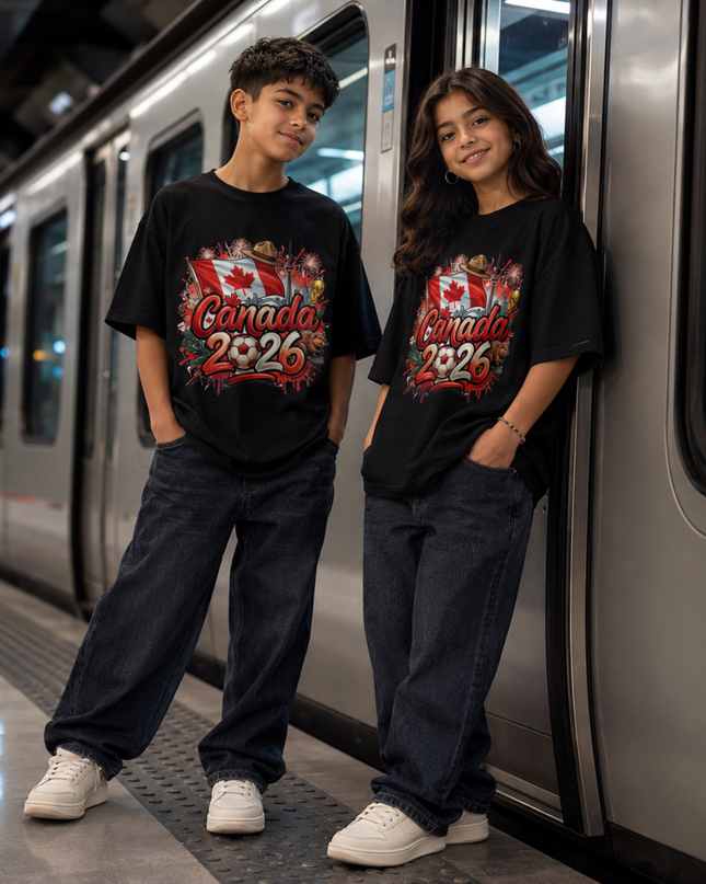 Canada 2026 FIFA World Cup Kids Fan T-Shirt