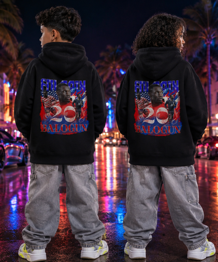 Folarin Balogun #20 USA Kids Fan Hoodie