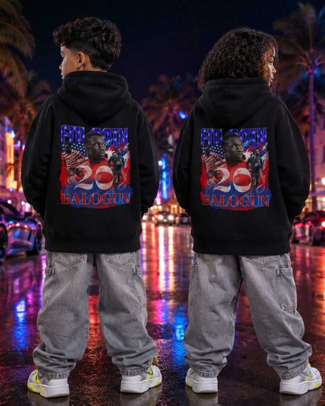 Folarin Balogun #20 USA Kids Fan Hoodie