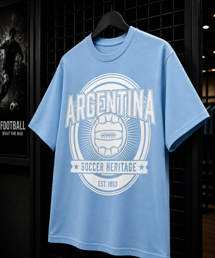 Argentina Soccer Heritage Est. 1893 Unisex Fan T-Shirt