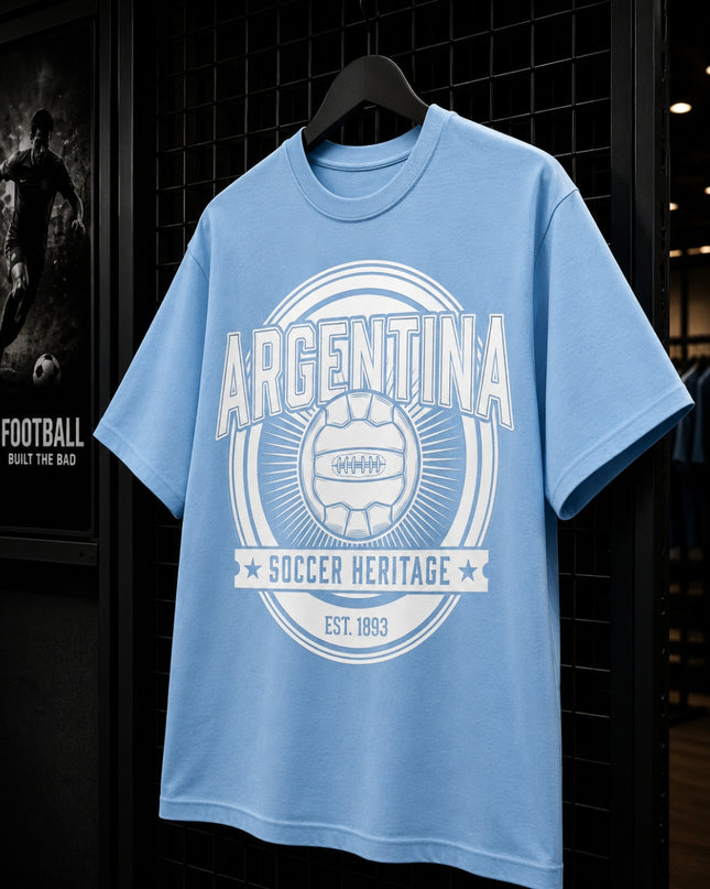 Argentina Soccer Heritage Est. 1893 Unisex Fan T-Shirt
