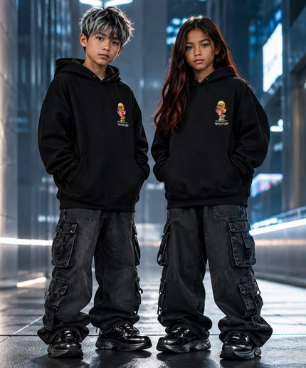 Canada Trophy Fire Kids Fan Hoodie