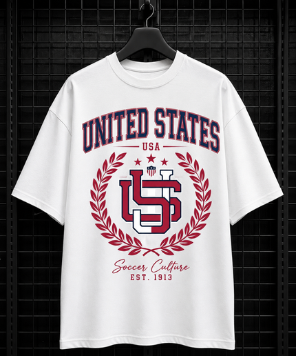 United States USA Soccer Culture Est. 1913 Unisex Fan T-Shirt