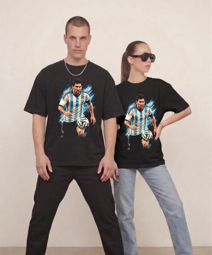 T-shirt Lionel Messi supporter Argentine Vol. 3