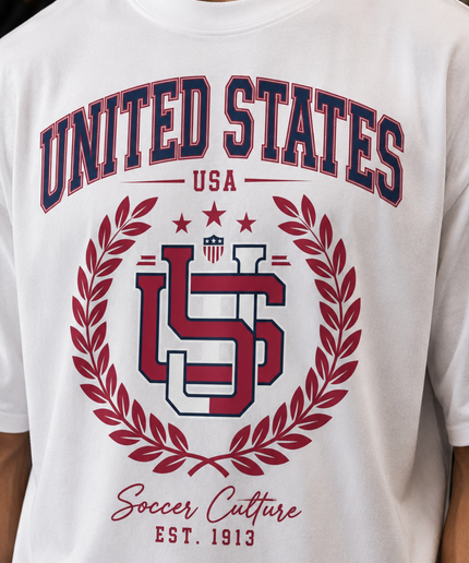 United States USA Soccer Culture Est. 1913 Unisex Fan T-Shirt
