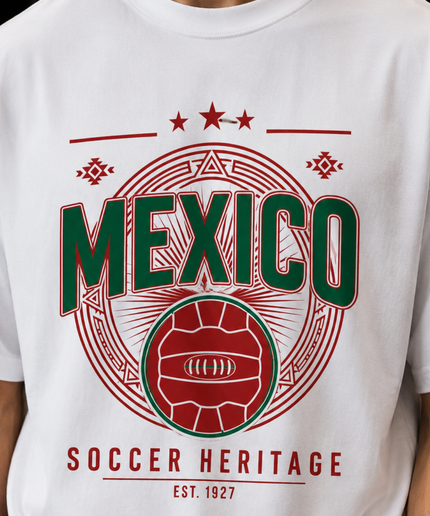 Mexico Soccer Heritage Est. 1927 Kids Fan T-Shirt