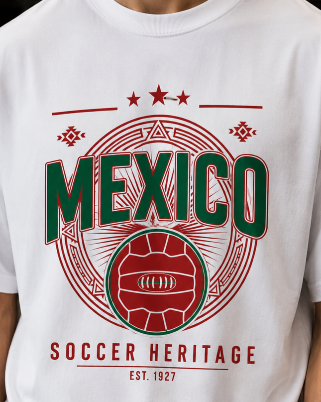 Mexico Soccer Heritage Est. 1927 Kids Fan T-Shirt