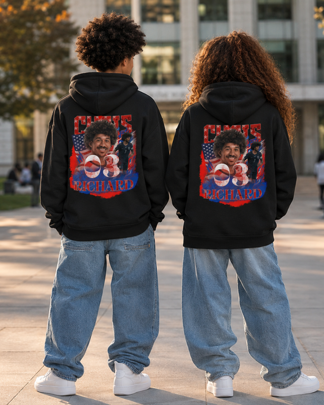 Chris Richards #3 USA Kids Fan Hoodie