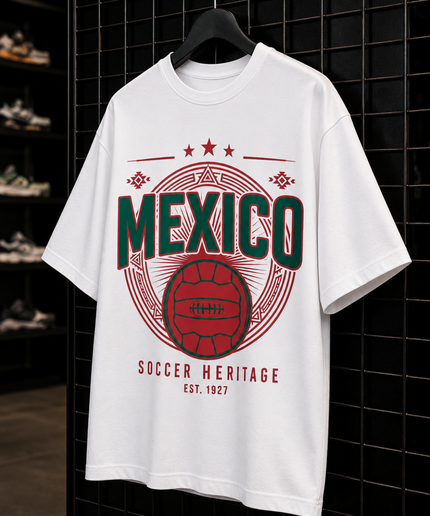Mexico Soccer Heritage Est. 1927 Kids Fan T-Shirt