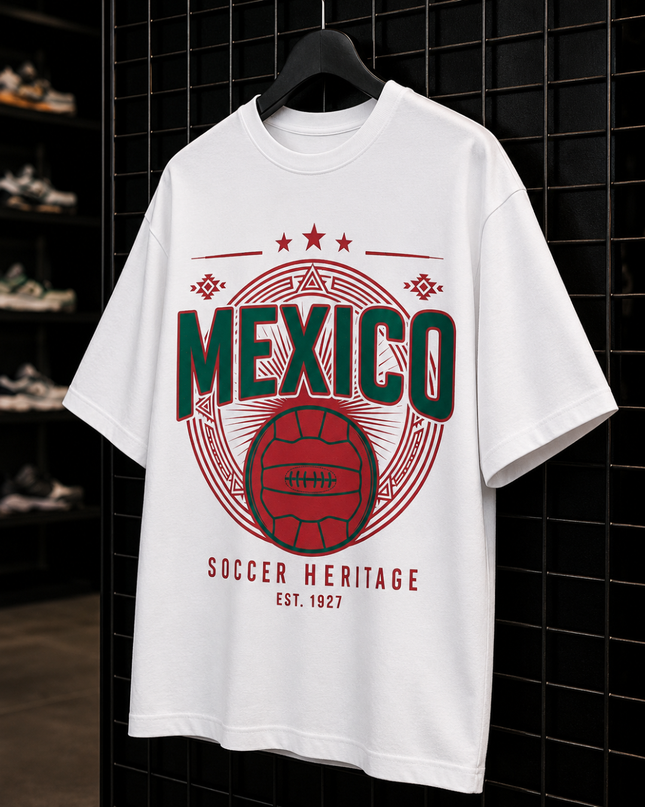 Mexico Soccer Heritage Est. 1927 Kids Fan T-Shirt
