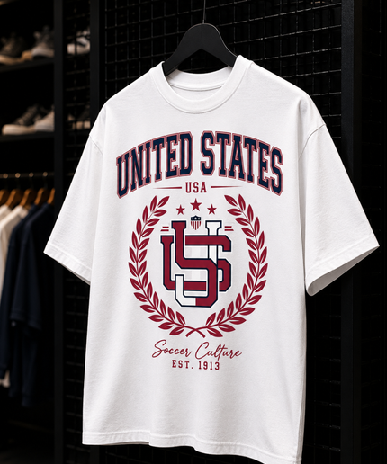 United States USA Soccer Culture Est. 1913 Unisex Fan T-Shirt