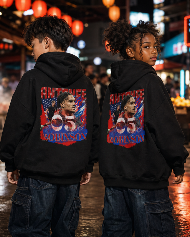 Antone Robinson #5 USA Kids Fan Hoodie