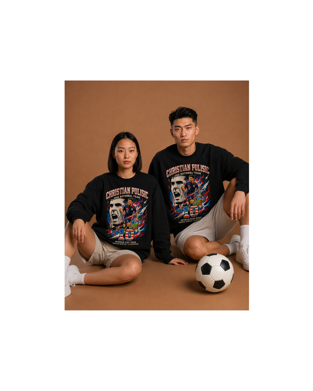 Christian Pulisic USA 2026 Unisex Fan Crewneck