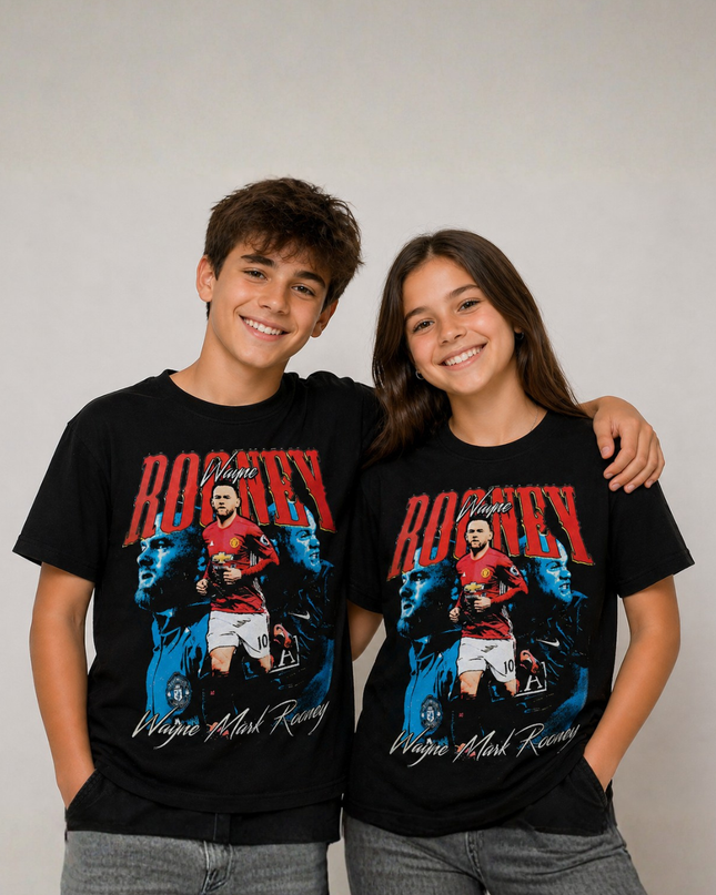 Wayne Rooney Manchester United Kids Fan T-Shirt