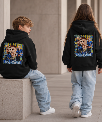 Cole Palmer #20 Chelsea Ice Cold Kids Fan Hoodie