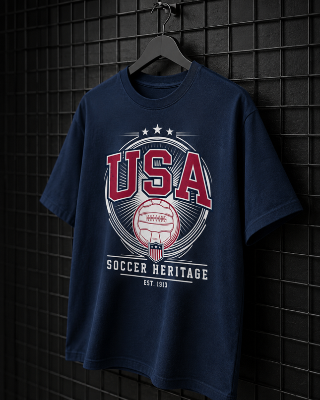 USA Soccer Heritage Est. 1913 Kids Fan T-Shirt