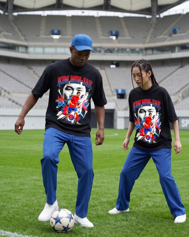 Kim Min-Jae #4 South Korea National Team World Cup 2026 Unisex Fan T-Shirt