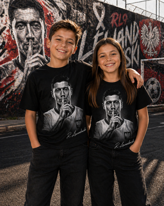 Robert Lewandowski Poland Kids Fan T-Shirt