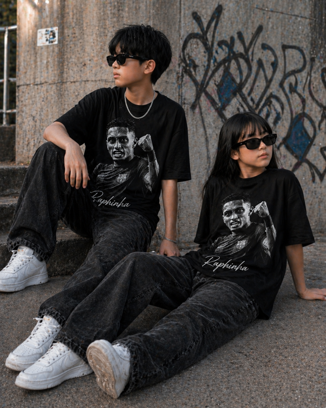 Raphinha Barcelona Kids Fan T-Shirt