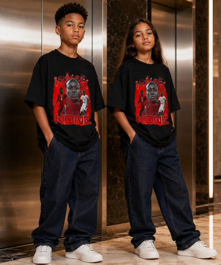 Ismael Kone Canada Red Fire Kids Fan T-Shirt