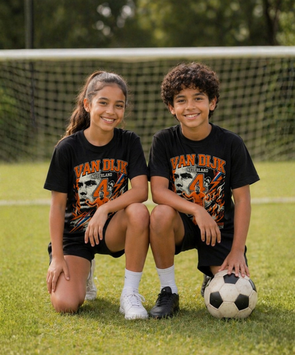 T-Shirt Enfant Virgil Van Dijk Pays-Bas