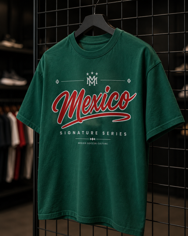Mexico Signature Series Soccer Culture Kids Fan T-Shirt