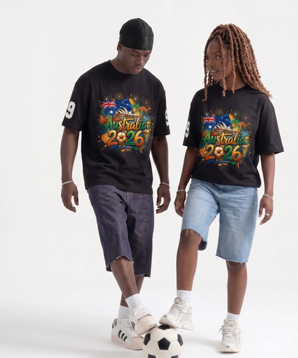 Australia 2026 Soccer World Cup Graffiti Unisex Fan T-Shirt
