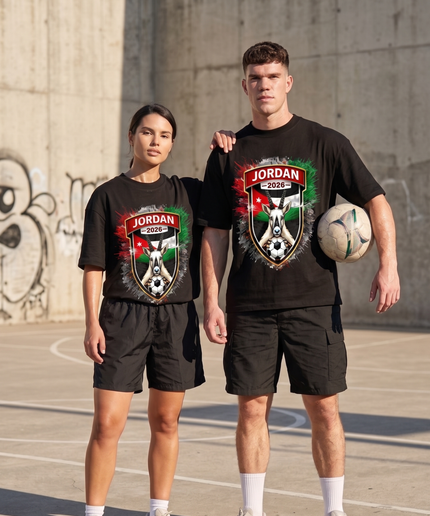 Jordan 2026 Oryx Crest Shield Unisex Fan T-Shirt