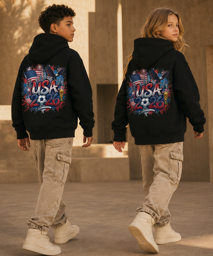 USA 2026 World Cup Kids Fan Hoodie