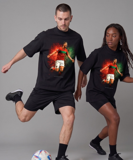 Cristiano Ronaldo Goal Roar Portugal Fan T-Shirt