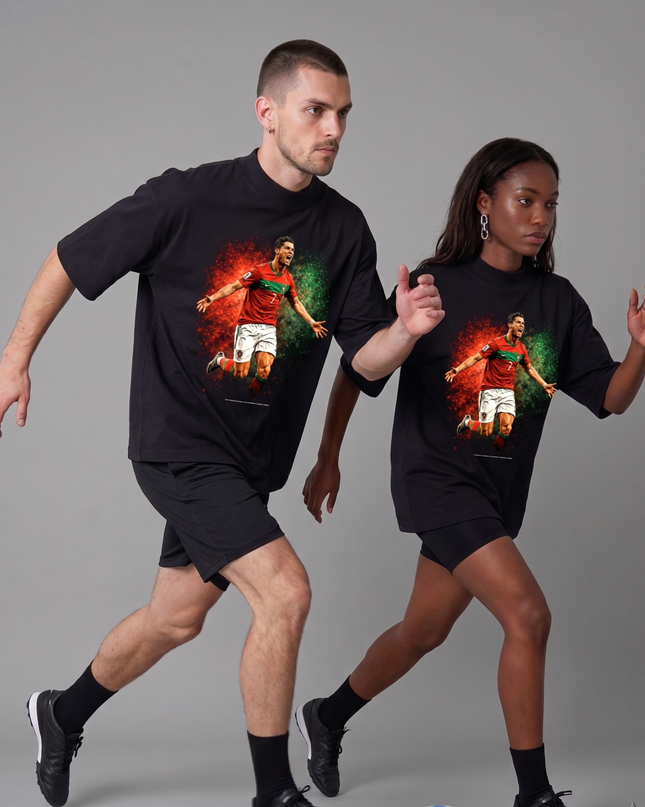 Cristiano Ronaldo Goal Roar Portugal Fan T-Shirt
