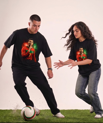 Cristiano Ronaldo Shhh Silence Portugal Fan T-Shirt