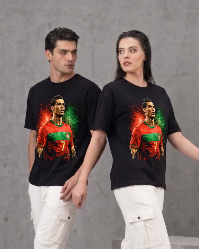 Cristiano Ronaldo Intense Stare Portugal Fan T-Shirt