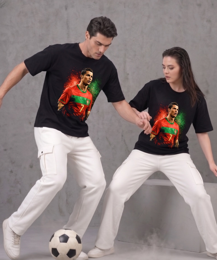 Cristiano Ronaldo Intense Stare Portugal Fan T-Shirt