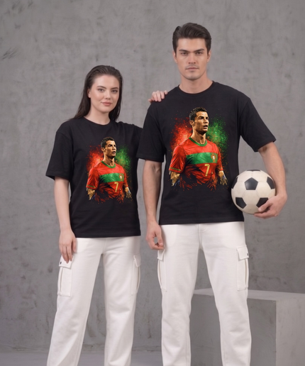 Cristiano Ronaldo Intense Stare Portugal Fan T-Shirt