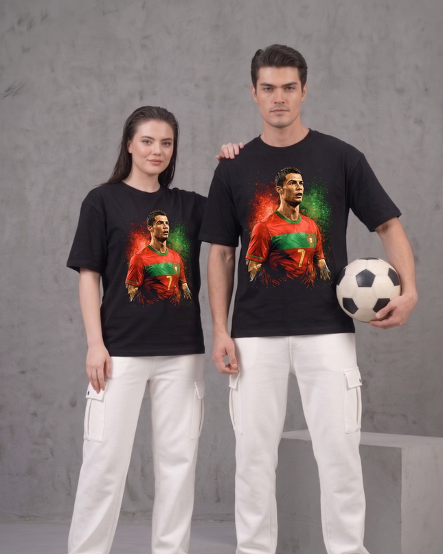 Cristiano Ronaldo Intense Stare Portugal Fan T-Shirt