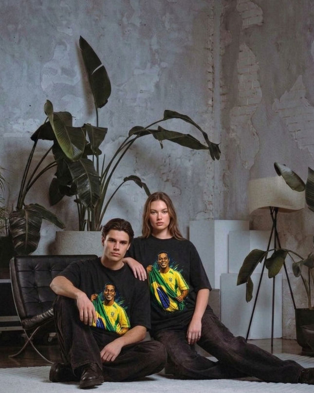 Ronaldinho #11 Brazil Flag Pride Unisex Fan T-Shirt