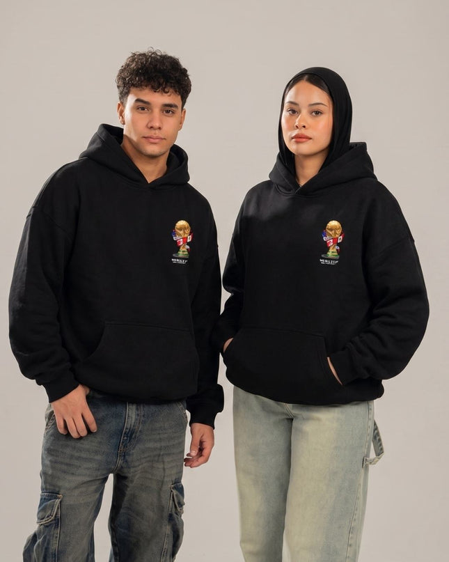 Cristiano Ronaldo #7 Portugal Intense Stare Paint Splatter Artistic Portrait Adult Fan Hoodie