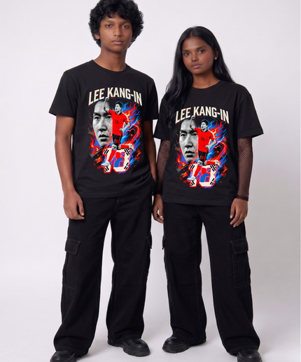 Lee Kang-In #18 South Korea National Team World Cup 2026 Unisex Fan T-Shirt