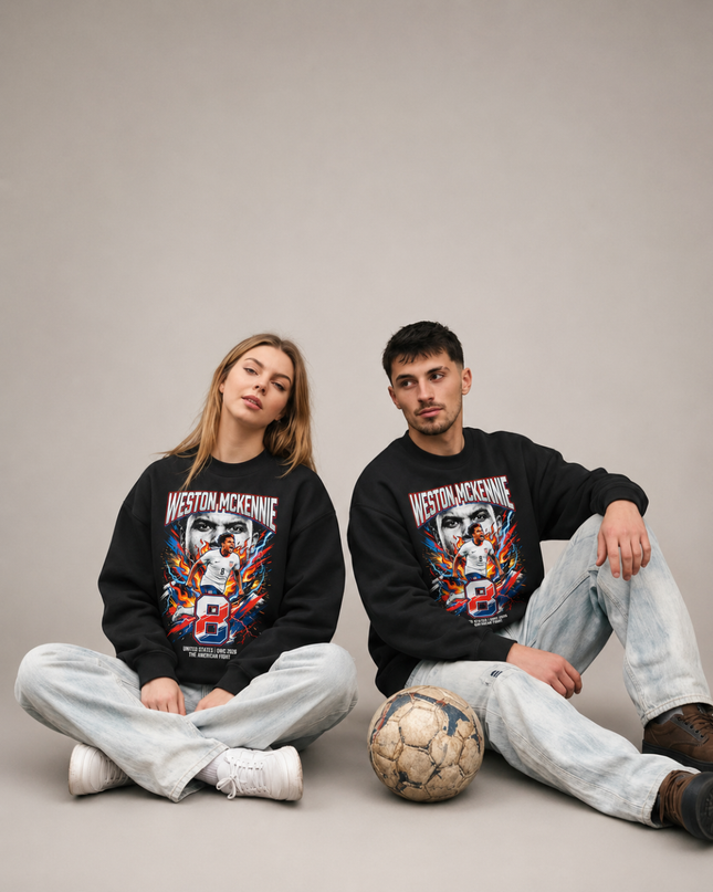 Weston McKennie USA 2026 Unisex Fan Crewneck