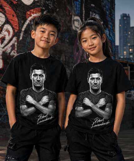 Robert Lewandowski Barcelona Kids Fan T-Shirt